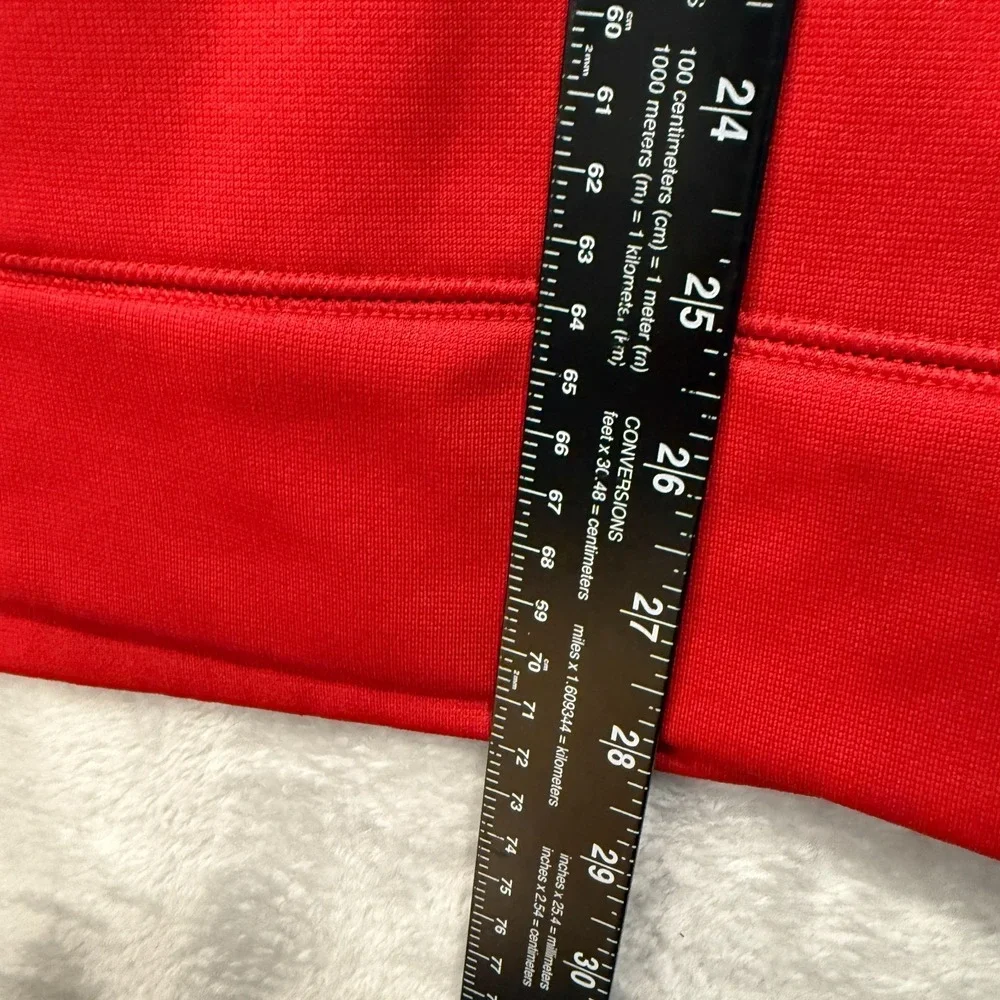 Nike‎ Men's Pullover Hoodie Red Size M Athletic Wear Fall Season Thermo Fit